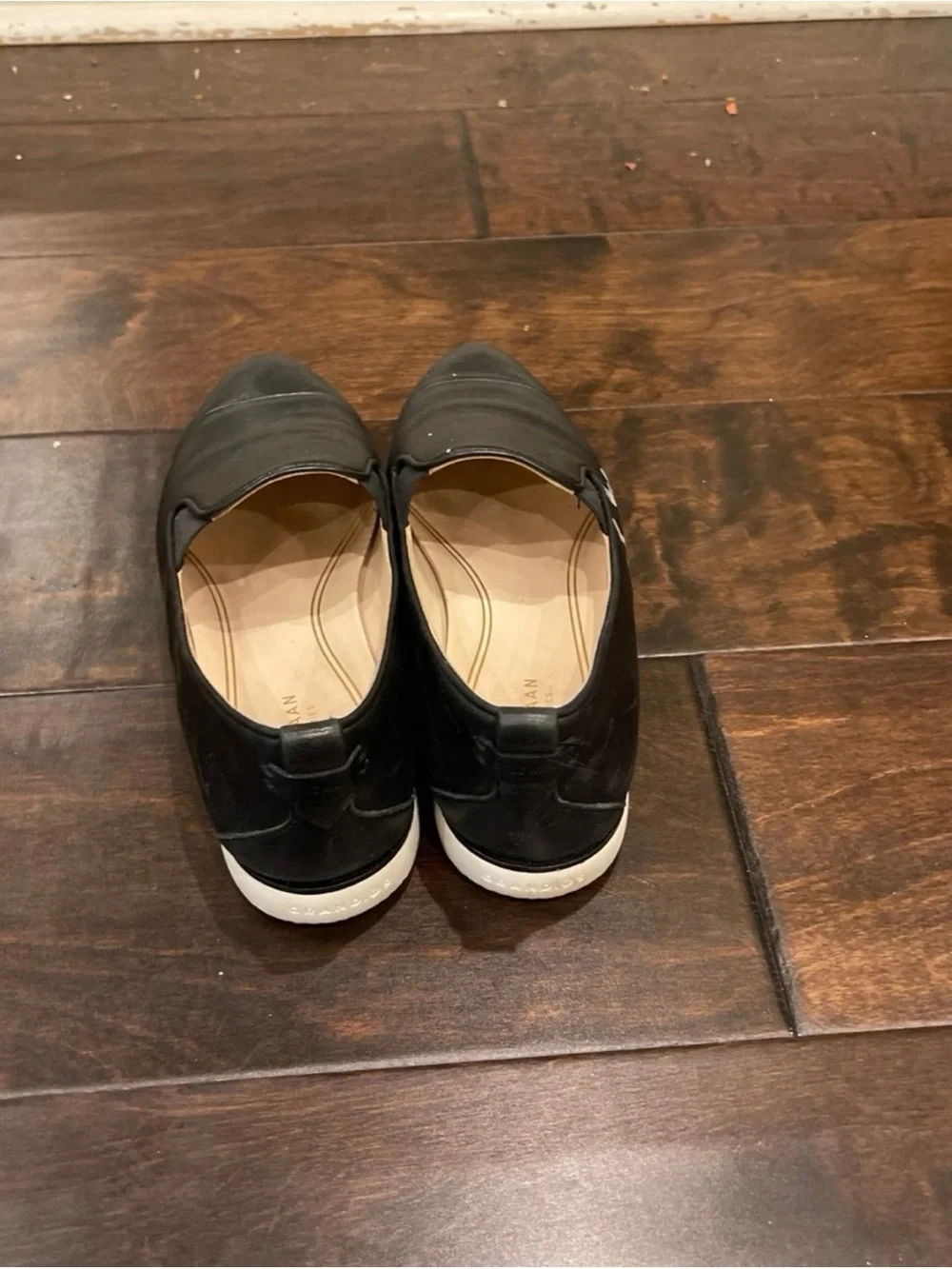 Men's Black Slip-On Casual Shoes